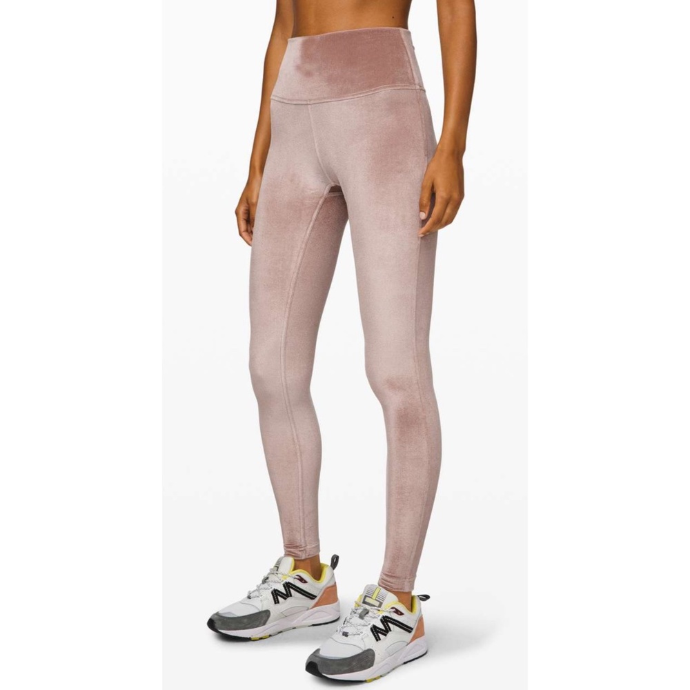 NWT Lululemon Special Edition Velvet Wunder Tights